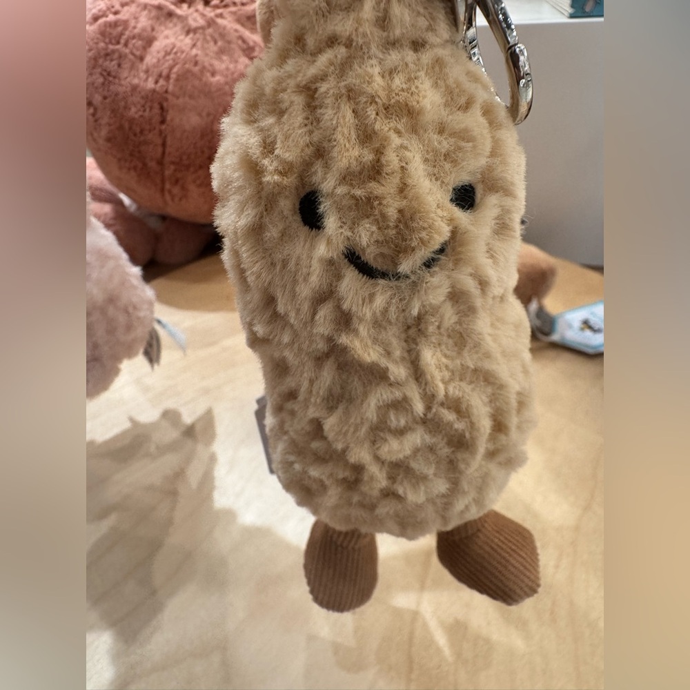 Peanut Jellycat Keychain